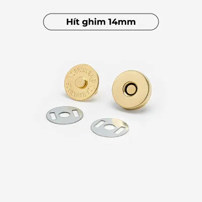 Nút hít nam châm 18mm - Phụ kiện làm túi xách