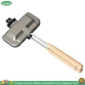 【24 hours Flash Delivery】Hot Dog Toaster Multifunctional Flip Grill Pan Rectangle High Temperature Resistant for Breakfast Pancakes Toast Omelets