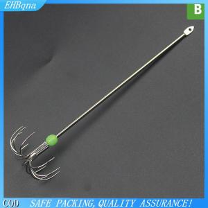 [COD] Stainless Steel Double Layers Umbrella Hook Squid Octopus Fishing Jig Hooks
