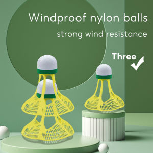 【HOT SALES】3PC/6PC Shuttle Cock Feather Shuttlecock Original Outdoor Goose/Duck Feather Shuttlecock