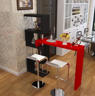 【Living Room】Bar Table Cabinet Counter Meja Bar Kitchen Dining Table Mini Bar Table