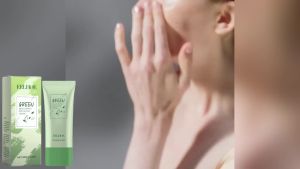 EELHOE Green Tea Cream Outdoor Protection Refreshing Smooth Delicate Face Acne Skin Daily Care Cream