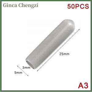 Ginca 50pcs máy rửa chén giá Mũ tip tine Bìa cap linh hoạt Vòng kết thúc Mũ bảo vệ tay áo cho sắc nét bài viết để ngăn chặn va chạm