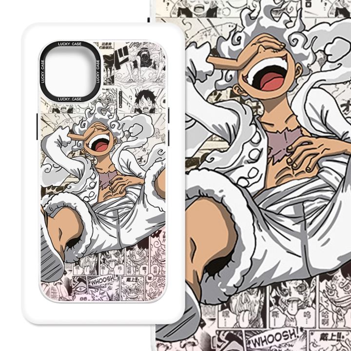 Anime One Piece Luffy Phone Case iPhone 12 13 14 Huawei New Nika