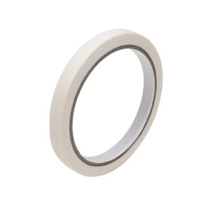 1PCS 10/15/20/25mmX20M White Masking Tape Decorative Paper Writable Adhesive Tapes for Painting School Supplies Stationery Household Tool