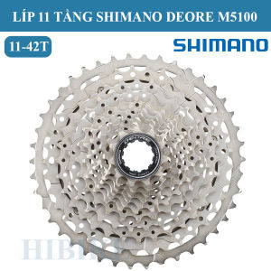 Líp Xe Đạp 11 Tầng Shimano Deore M5100 11-42T Líp Thả 11 Tầng Shimano