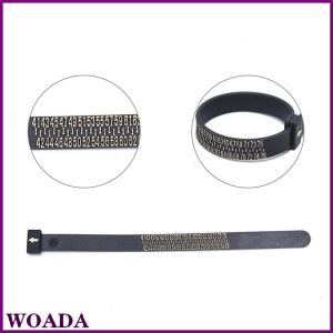 WOADA Ring Sizer US Europe UK Tape Ruler Measuring Finger Jewelry Measure Gauge Tool