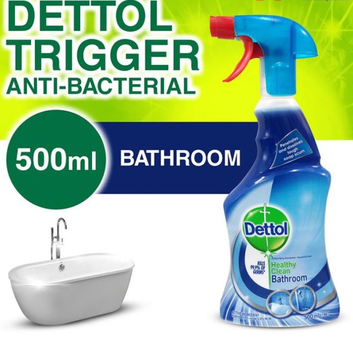 Dettol Disinfectant Surface Spray Healthy Clean Bathroom 500ML [Ready ...