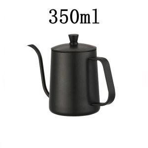 Coffee Kettle Gooseneck Kettle Stainless Steel 304 Long Narrow Spout Coffee Kettle Drip & Tea Pot Slow Drip Pot Hand Brew Coffee Maker 350ml/600ml