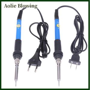 Aolie Adjustable Temperature Electric Soldering Iron V V 60W 80W Welding Solder Heating Nib Repair Tool