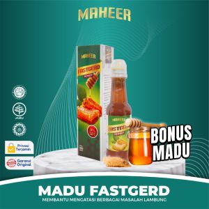 MADU KHUSUS GERD DAN PENYAKIT LAMBUNG MAHEER FASTGERD HONEY | MADU MURN 100 % HERBAL UNTUK ATASI SAKIT MAGH GERD MUAL KEMBUNG | COCOK UNTUK GERD DAN SAKIT LAMBUNG LAINNYA | MADU BAIK BAGI TUBUH KESEHATAN DAN BAIK BAGI LAMBUNG PENYAKIT LAMBUNG DAN GERD