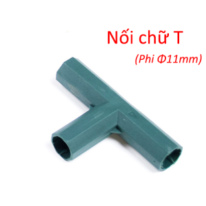 Phụ Kiện Liên Kết (Phi Φ11mm) Giàn Leo Ống Nhựa Lõi Thép