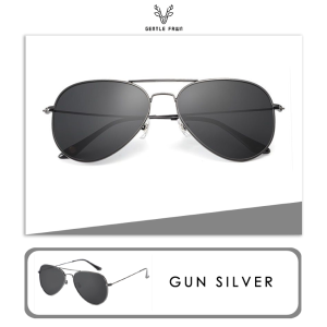 Kacamata Sunglasses Polarized Fashion Style Keren Bentuk Aviator Alloy BBB  3025