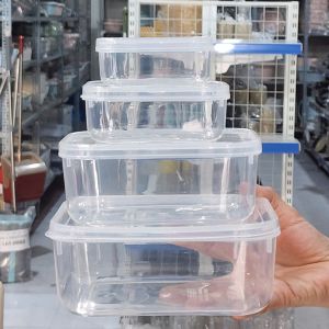 Bộ 5 hộp lạnh bầu Việt Nhật đựng thức ăn Hộp trữ đông an toàn tiện lợi MS 6685