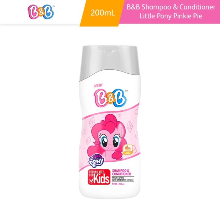 Shampoo Anak - B&B Kids Shampoo & Conditioner My Little Pony 200ml ...