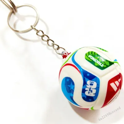 2026 World Cup Keychain Pendant - Football Fan Souvenir for US Canada Mexico