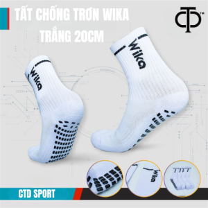 Tất Chống Trơn WIKA Đa Dạng Màu Sắc Tất Trống Trượt Thể Thao Thoáng Khí Vớ Bóng Đá Nam Nữ Freesize CTD SPORT