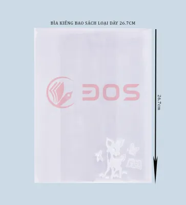 Xấp 50 Cái Bao Bọc Sách Cải Cách Dài 26.7cm