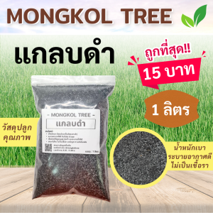 ถูกที่สุด!! แกลบดำ 1 ลิตร แกลบเผา ขี้เถ้าแกลบ คุณภาพดี ป้องกันเชื้อรา วัสดุปลูก ใช้ผสมดินเพาะปลูกอย่างดี เพิ่มแร่ธาตุในดิน ระบายน้ำดี