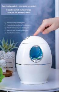 (SG SELLER) Electric Aroma Diffuser Air Humidifier 800ML Ultrasonic Cool Maker for Home With Night Light