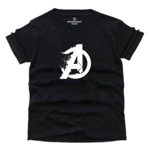 ( Kaos Anak ) Monstahopkids Kaos Anak Laki-Laki Perempuan Motif CAPTAIN AMERICA LOGO Bahan 24s