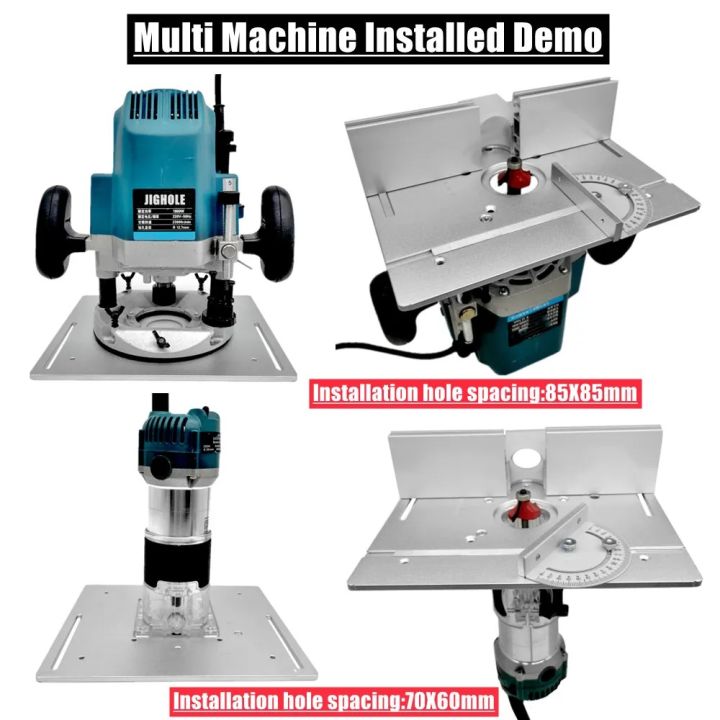 Meja Router Trimmer Profil Kayu Universal Insert Plate Table Wood X8 ...
