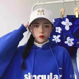 Korean-style hats for men and women ins Trendy spring-summer street style couples letter baseball cap sun hat versatile sports cap