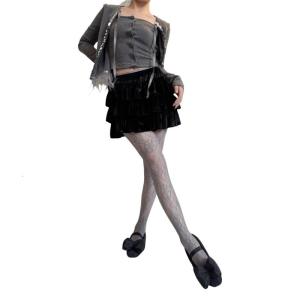 Women Romantics Hollowout Lace Patterned Fishent Pantyhose Stockings Elegant Floral Vine Jacquard Mesh Tights Leggings