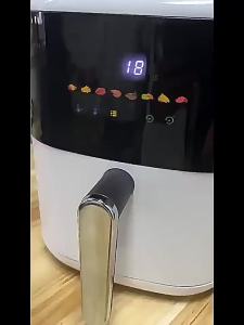 Glass Air Fryer Digital Airfryer  AirFryer Mechanical Type eless  Electric Non-Stick Air Fryer Seven Smart Menus SAST Air Fryer 空气炸锅
