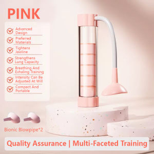 LIKE LIFE Dumbbell Abdominal Breathing Trainer Enhances Lung Capacity Abdominal Muscles And Home Fitness Equipment 肺活量锻炼 马甲线 盆底肌 腰部肌肉 健身锻炼器材 呼吸哑铃