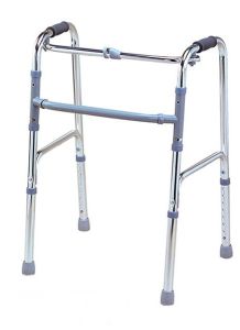 H Walker วอล์คเกอร์ อุปกรณ์ช่วยเดิน อลูมิเนียม พับเก็บได้และปรับความสูงได้ รุ่น ALK723