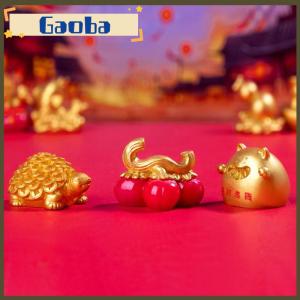 gaoba Mini năm mới của sự giàu có cây May Mắn Túi bức tượng vi cảnh quan nhà máy tính để bàn xe Bảng điều khiển trang trí