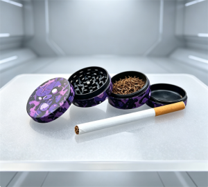 Sieve Separate Layer Metal Spice Grinder 40mm 4 Layer Magnetic Cover Kitchen Supply