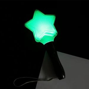 PERPE Heart Star Shaped Kpop Lightstick Color Changed Bright Stick Luminous Lightstick  Flashing Mode Concert Support Sticks for Music Festiva