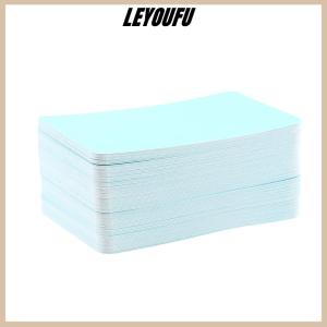 LEYOUFU 100 PCS Blank Playing Card Hard Paper Cardboard DIY Postcards Message
