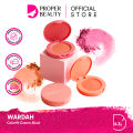 WARDAH Colorfit Cream Blush Indonesia / Wardah Colorfit Cream Blush - Formula ringan dan teksturnya creamy / Blush On Cream/Perona Pipi/Pemerah/Blusher/Creamy/Compact/Pressed. 