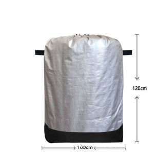 Quivlox Waterproof PE Packing Bag Drawstring Moving Storage Extra Large Durable Thickened Transit Sack Dustproof Beg