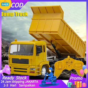 Mainan Mobil Remot Kontrol RC Beko Excavator Truk anak laki-laki Model Excavator Truk Model Mainan car Remot Kontrol RC Model Bulldozer Crane Dump Truck anak kecil Mainan Hadiah