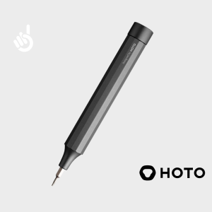 HOTO 24-in-1 Precision Screwdriver Pen – S2 Steel Bits Magnetic Storage 360° Lid Portable Design