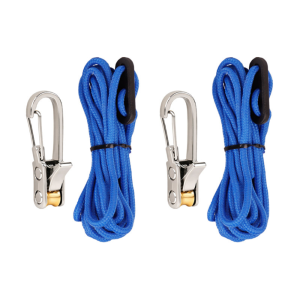 WAPKTY Roller Rope Tensioner Set Easy Operation Heavy-duty Locking Tie-Down Tool Knot-Free Cable Puller for Camping Boating