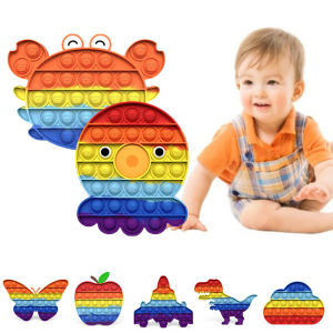 ของเล่นเด็ก แผ่นกระดานกดบับเบิ้ลเล่น ของเล่นบรรเทาความเครียด สำหรับเด็ก ของเล่น บับเบิลยางกด ปุ่มกดของเล่น ของเล่นบีบ ของเล่น ของเล่ของเล่นออกกำลังกายทางปัญญาตรรกะ