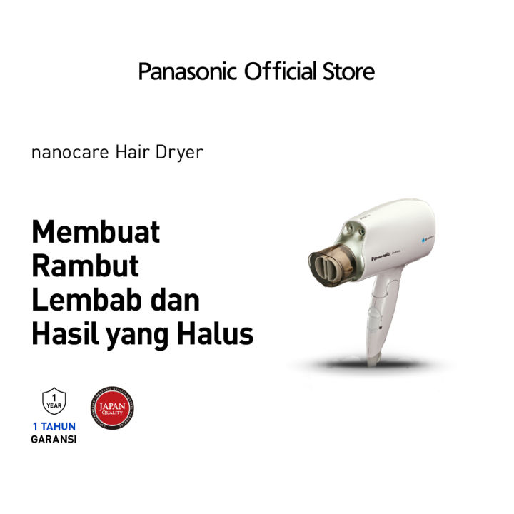 Panasonic Eh Na45 W415 Hair Dryer Nanoe Series Platinum Ion 1600 W White Lazada Indonesia 6372