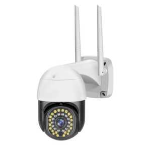 PCMK - Kamera CCTV Wireless Outdoor 1MP HD 720P Anti Air IP66 Visi Malam - V380 Pro C18PROX-L