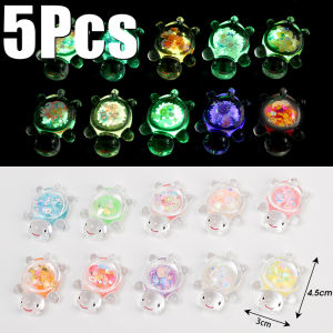 【On Sale】5Pcs Luminous Little Turtle Micro Landscape Creative DIY Decoration Sea Turtle Mini Resin Small Ornament
