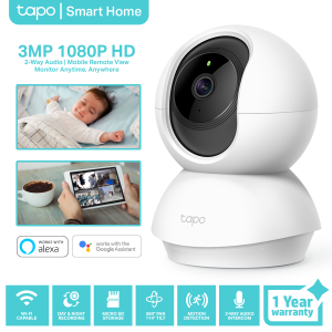 [Hot Selling] TP-Link Tapo C210 3MP CCTV Camera Indoor Security Camera Two-way Audio CCTV Camera Connect to Cellphone