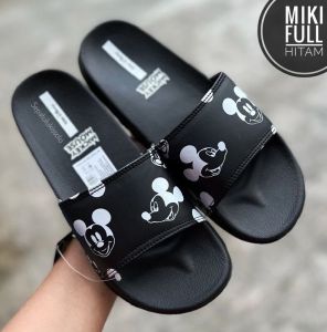 SANDAL PRIA / SANDAL WANITA / SANDAL SLIP ON / SANDAL SLIDE KARATER MIKEY