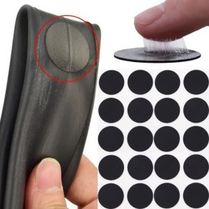 Portable Ultra Thin Rubber Tire Patches Bike Quick Drying Tyre Inner Tube Repair Glue-Free Adhesive Bike Tyre Inner Tube Repair Pads Tire Repair Tools