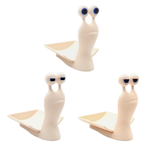 3D Formed Shell Toilet Roll Support Modern Lavatory Embellishment Practical Storage System Plastic Tissue Holders for Home