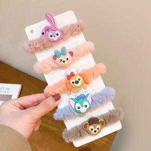 Dây buộc tóc cho bé dây buộc tóc cute cột tóc Hàn Quốc cột tóc lông mềm mịn hình thú dễ thương - Happy Home 4U
