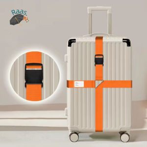 สายรัดกระเป๋าเดินทาง พร้อมรหัสล็อคได้กับแบบล็อคไม่ได้ าเดินทางความยาวปรับได้  พร้อมส่ง แบบมีรหัสล็อค/แบบล็อค